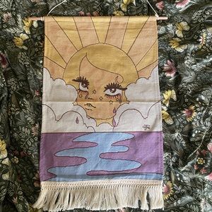 Valfre Sun & Sea Woven Tapestry - RARE